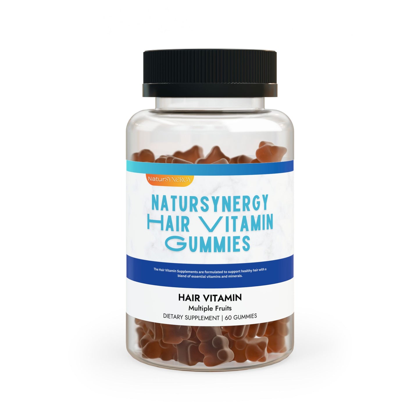 NaturSynergy Hair Vitamin Gummies (60 Gummies)